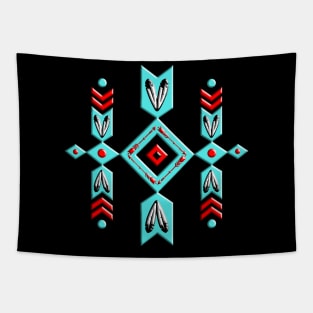 NATIVE PATTERN 8 Tapestry