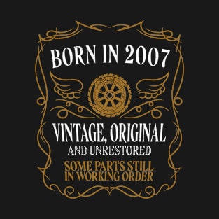 Born in 2007 T-Shirt