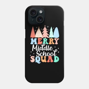 School Squad Teacher 7Th 8Th Grade Christmas Phone Case