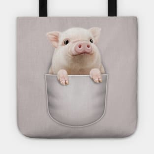 PIG POCKET Tote