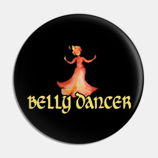 Fire Belly Dancer Pin