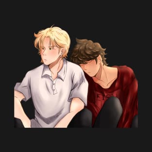 Ash/Eiji Banana Fish panel redraw (colored) T-Shirt