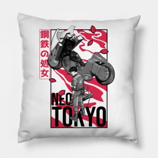 Akira Neo tokyo Pillow