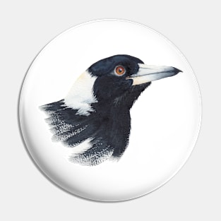 Australian Magpie Pin