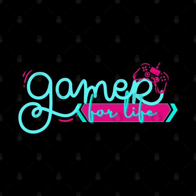 Gamer for life by Heartfeltarts