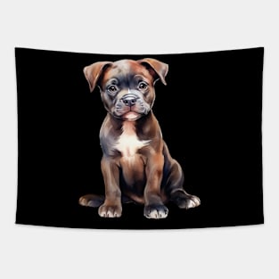 Puppy Staffordshire Bullterrier Tapestry