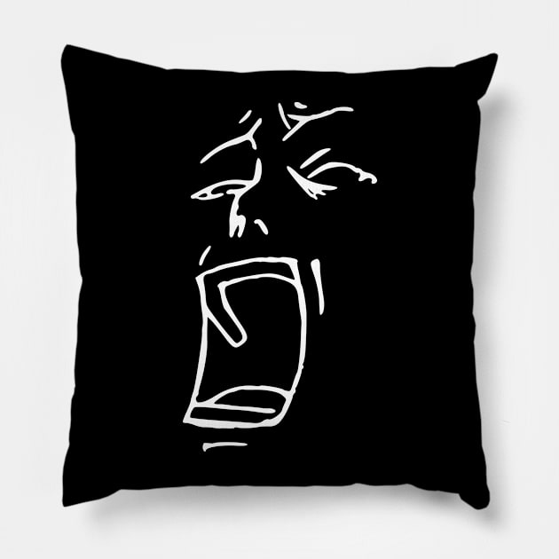 yawn Pillow by Oluwa290