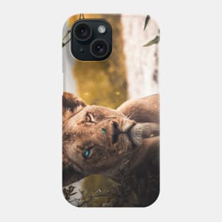 Wounded Lion Phone Case