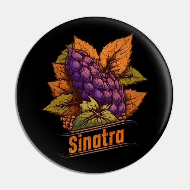 Vintage Sinatra - Save The Plant Pin by Itulah Cinta