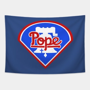 Ballpark Pontiff Tapestry