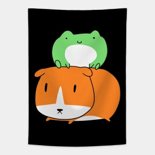 Little Frog and Guinea Pig Tapestry