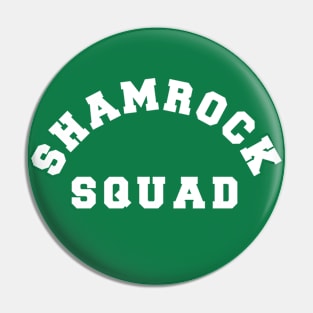 Happy St. Patrick's Day Shamrock Pin