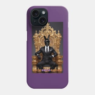 SpinSpinBunny Throne Phone Case