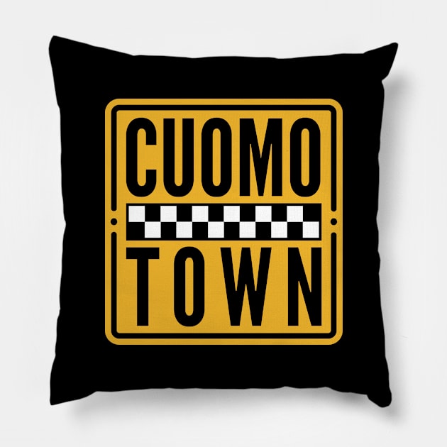 Governor Cuomo Town Pillow by Live.Good