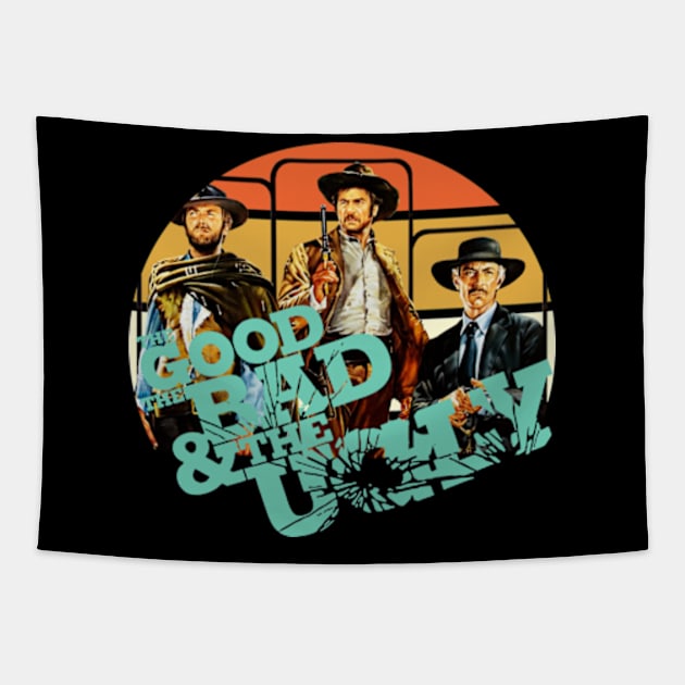 The Good The Bad and The Ugly Tapestry by Litaru