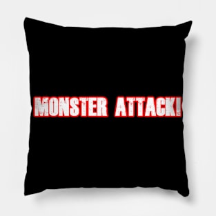 Monster Attack! Podcast Pillow