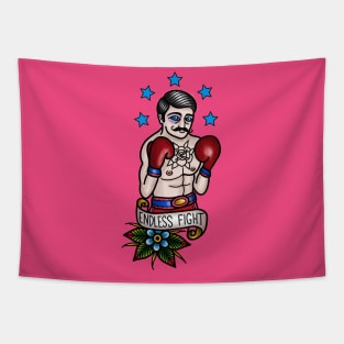 Boxer men Tapestry