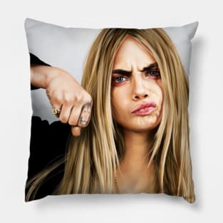 Cara Delevingne Pillow