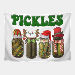 Pickle Christmas Tapestry