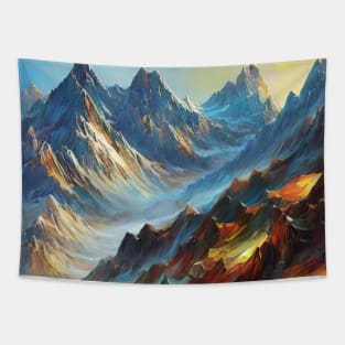 Mountain Sunrise Tapestry