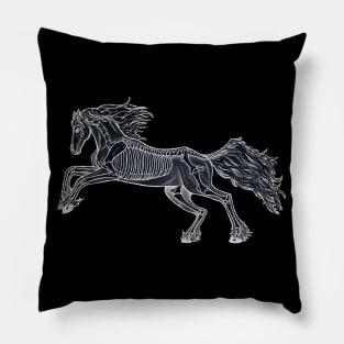 X-Ray Horse Pillow