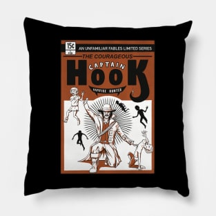 Captain Hook Comic Cover Pillow