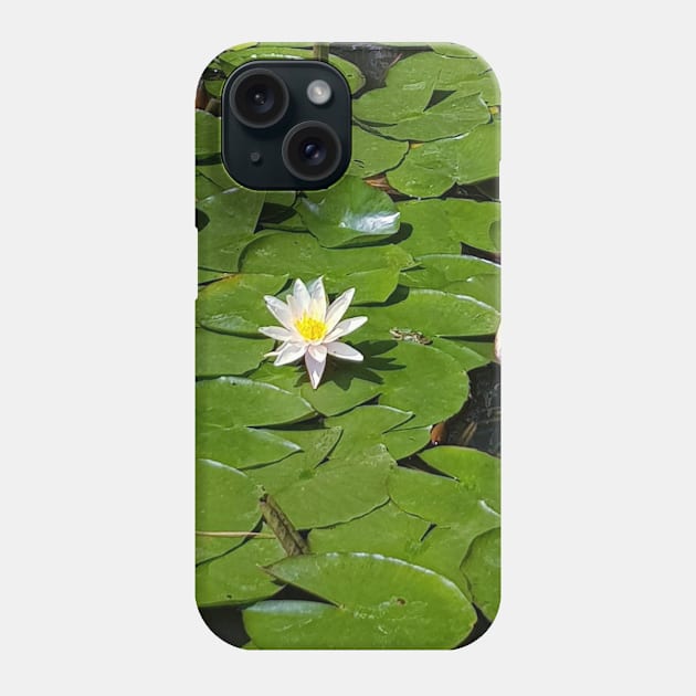 Water lilies Phone Case by threeblackdots