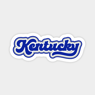 Retro Kentucky Script Magnet