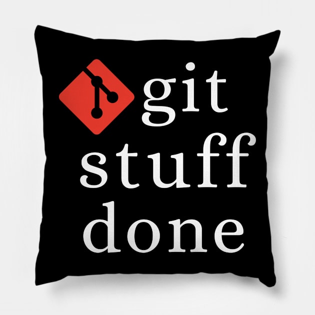 Git mug for coder Pillow by UniqueStyle