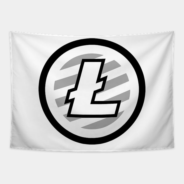 Litecoin Logo Tapestry by AustralianMate