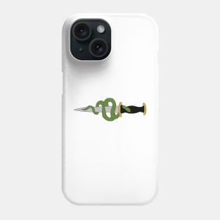 snake and dagger Phone Case