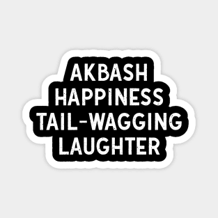 Akbash Happiness Tail-Wagging Laughter Magnet