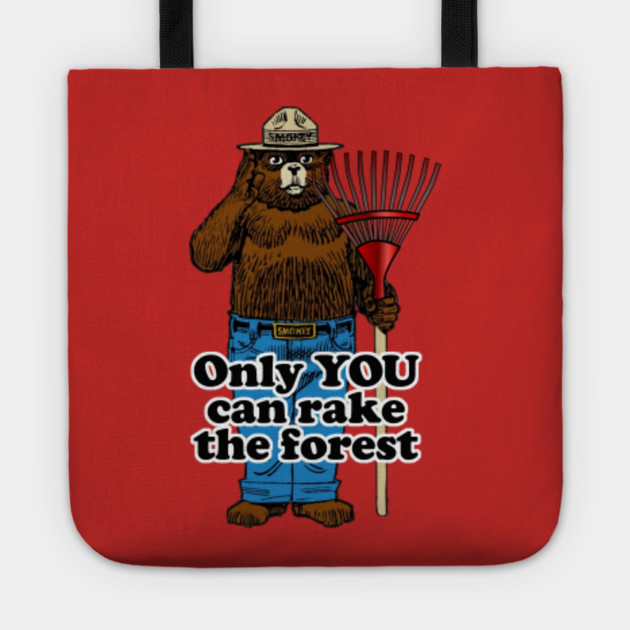 Smokey Bear with Rake