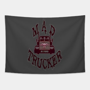 "Mad Trucker" JR Ford Design Tapestry