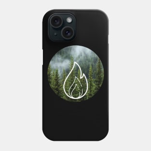 Forest Fire Phone Case