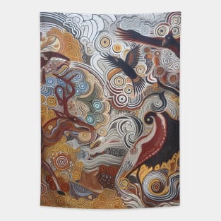 Explore the Cultural Depth: Australian Aboriginal Art and Unique Visual Traditions Tapestry