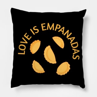 Love is empanadas Pillow