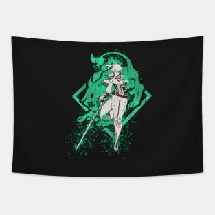 Genshin Impact Jean v2 Tapestry