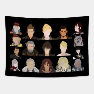 Final Fantasy XV characters Tapestry