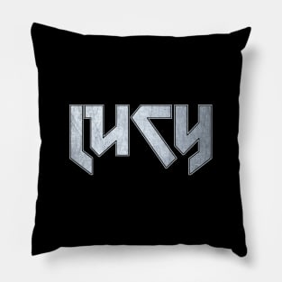 Heavy metal Lucy Pillow