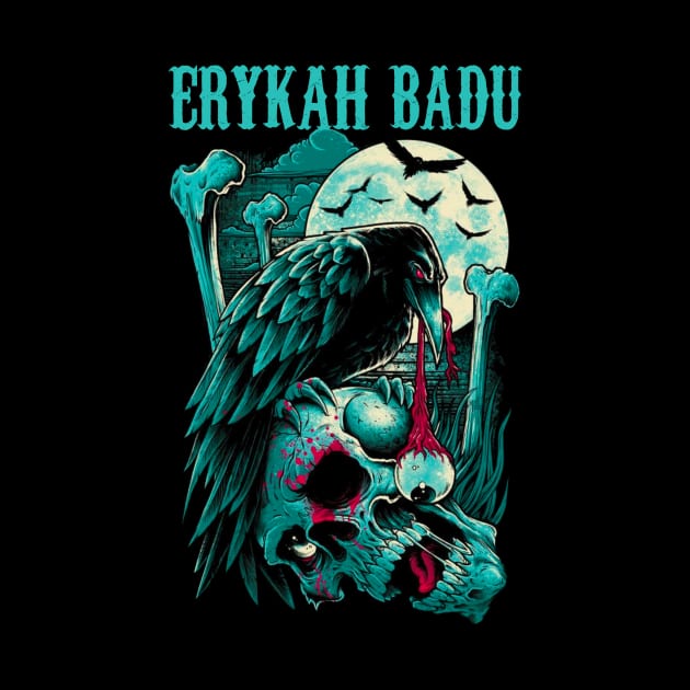 ERYKAH BADU BAND MERCHANDISE by jn.anime