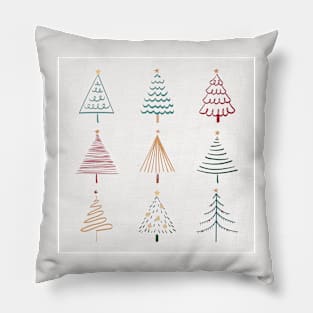 christmas trees Pillow