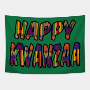 Happy Kwanzaa Tapestry