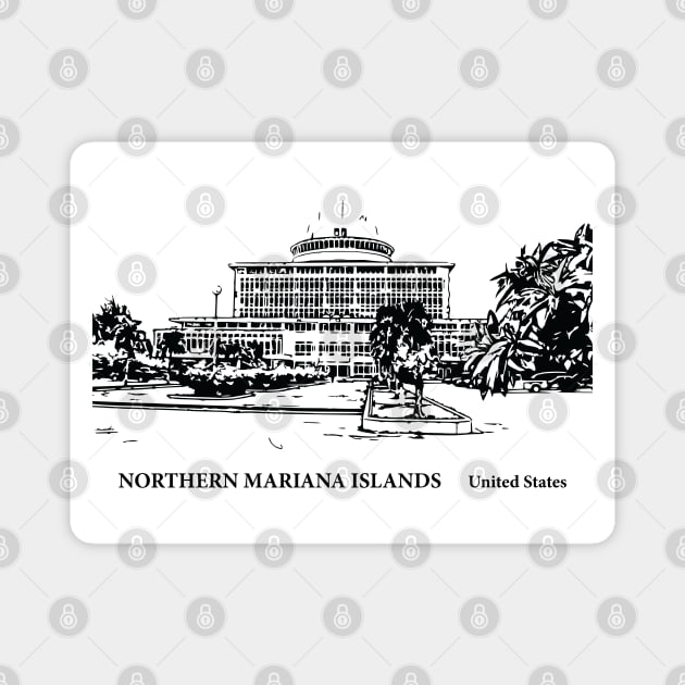 Northern Mariana Islands Magnet by Lakeric