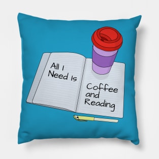 All I need is coffee and reading Pillow