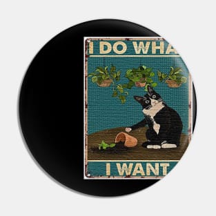 I DO WHAT I WANT Pin