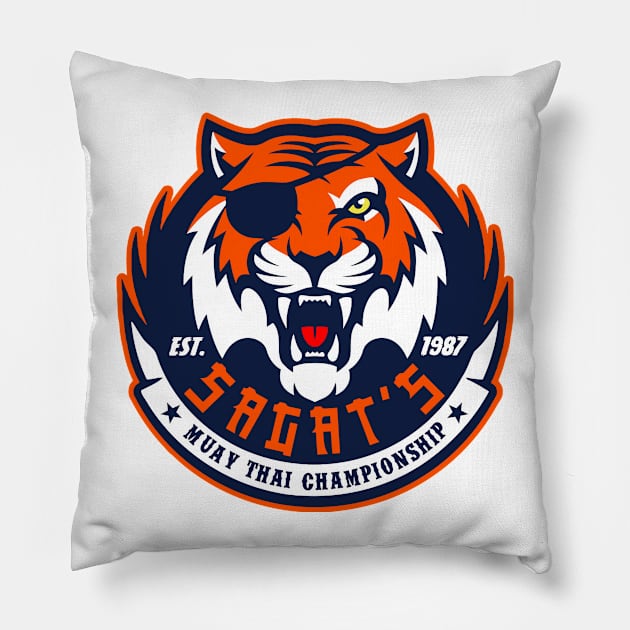 Muay Thai Championship Pillow by buby87