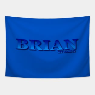 BRIAN. MY NAME IS BRIAN. SAMER BRASIL Tapestry