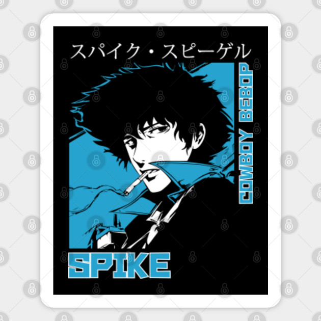 Wallpaper Cowboy Bebop Spike Cowboy Bebop Magnet Teepublic Desktop Wallpaper