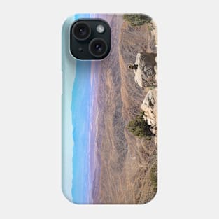 Joshua National Park Keys View Inukshuk V1 Phone Case